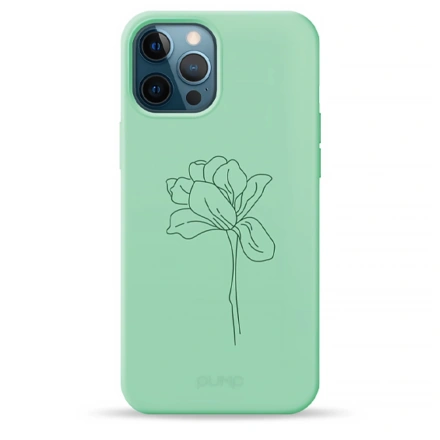 Чохол Pump Silicone Minimalistic Case for iPhone 12 Pro Max - Bloom Flower (PMSLMN12(6.7)-7/301)